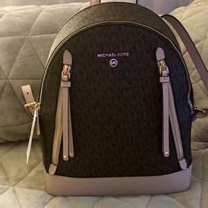 Brand new Michael Kors backpack/purse